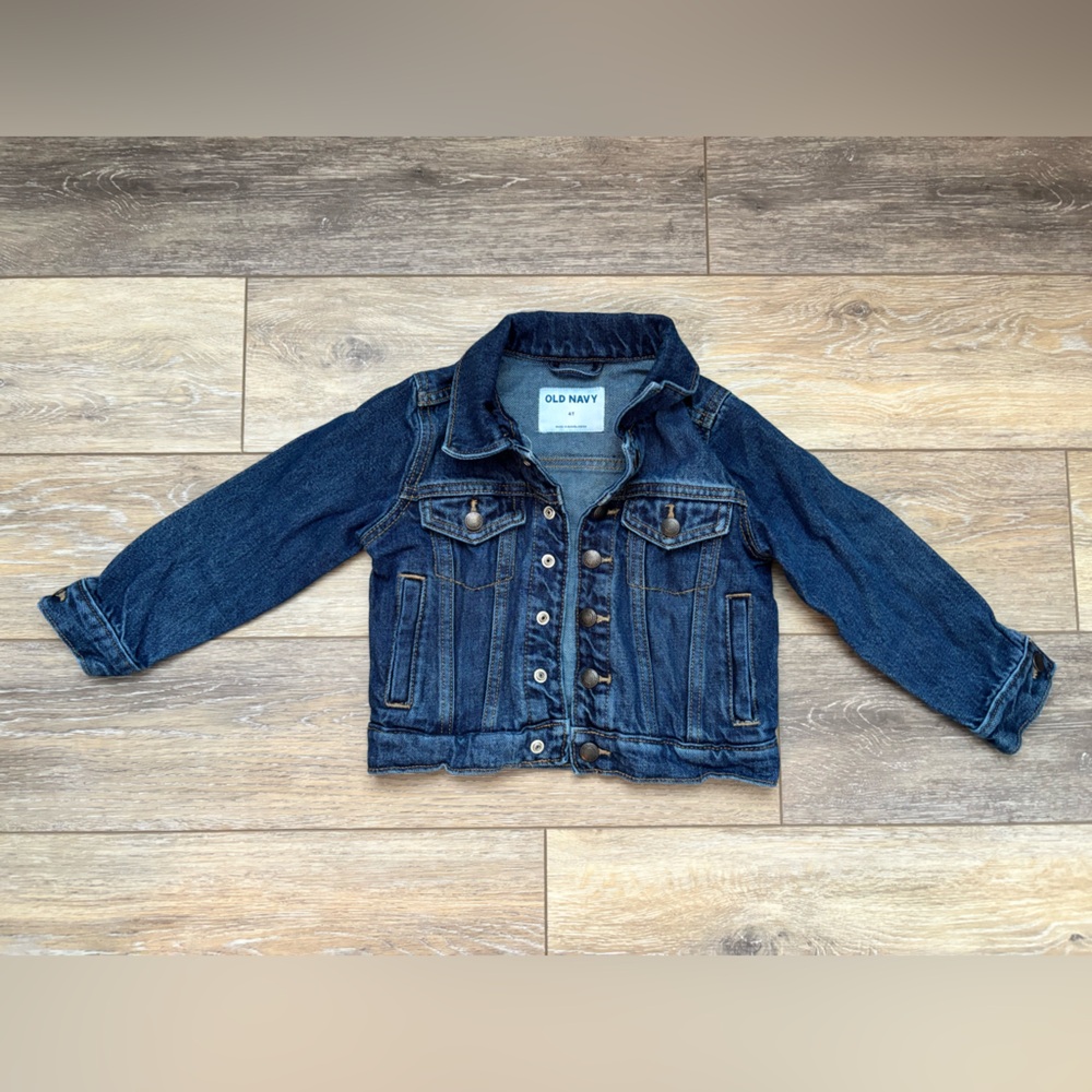 Old Navy Toddle Dark Blue Jean Jacket